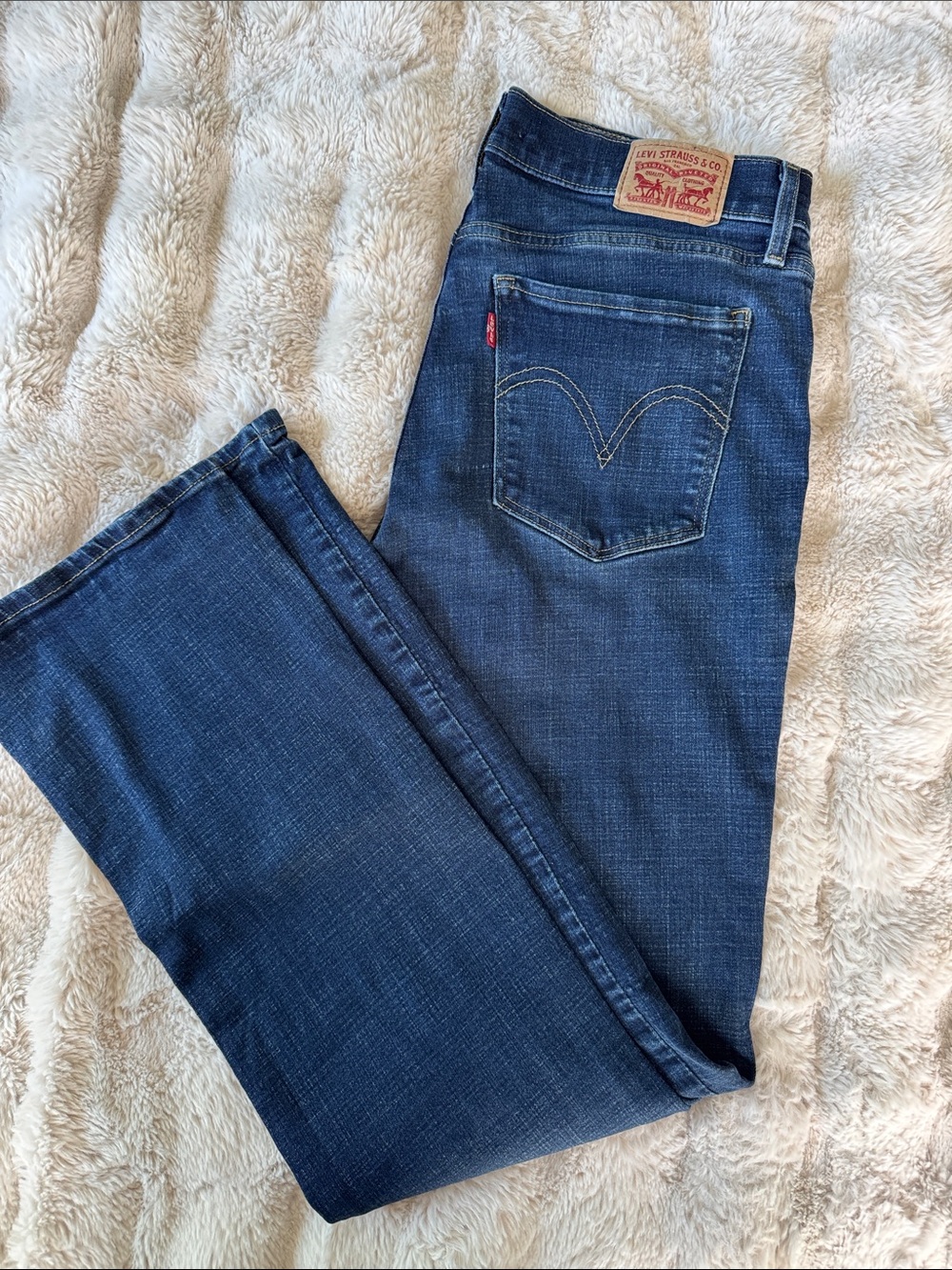 Levi's Women's Dark Indigo Boot Cut Jeans